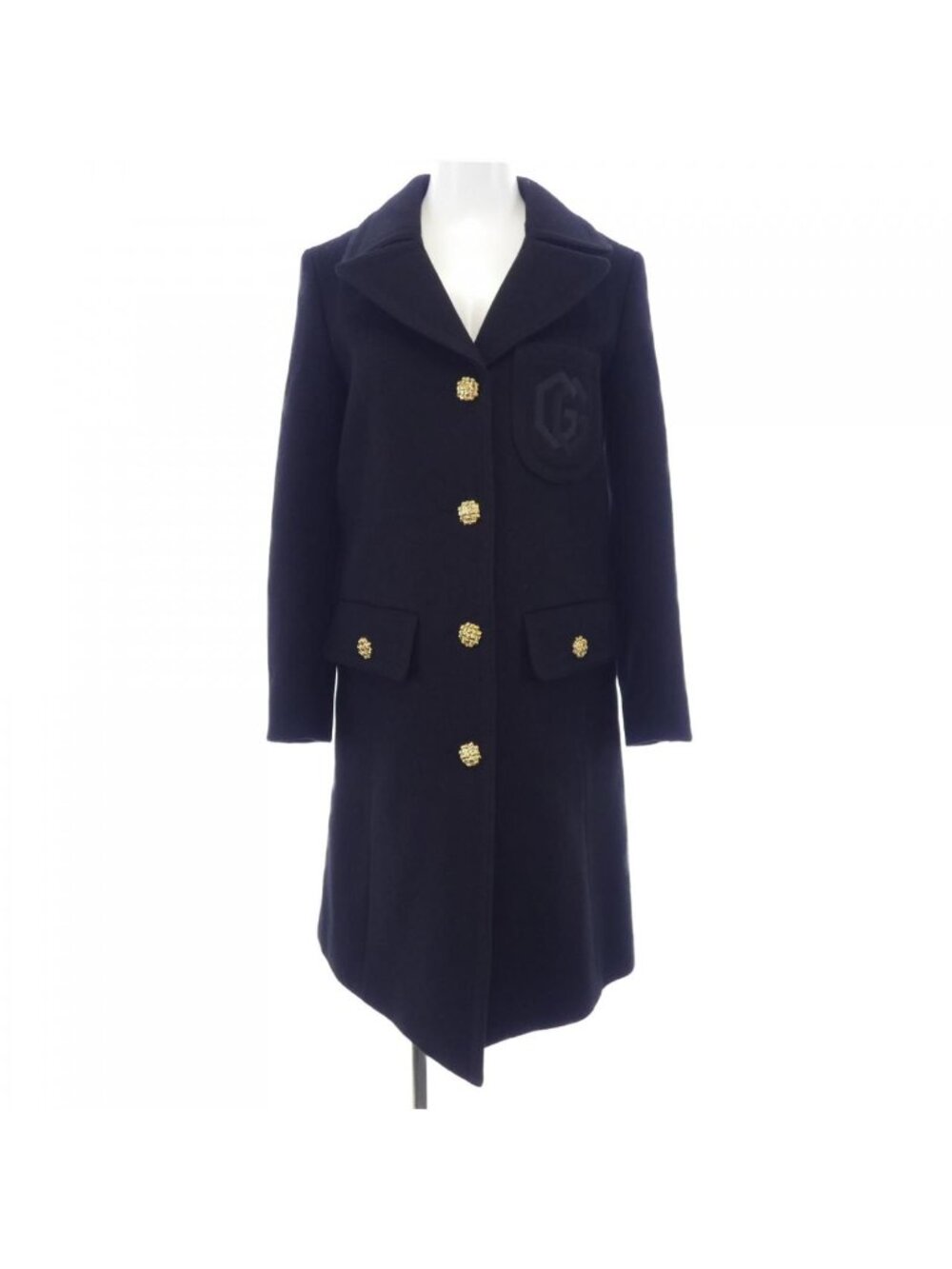 Gucci Double Embroidered Zag Coat